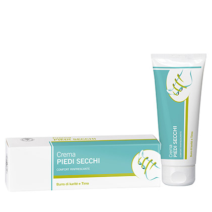 CREMA PIEDI SECCHI BURRO DI KARITÉ E TIMO (75ml)