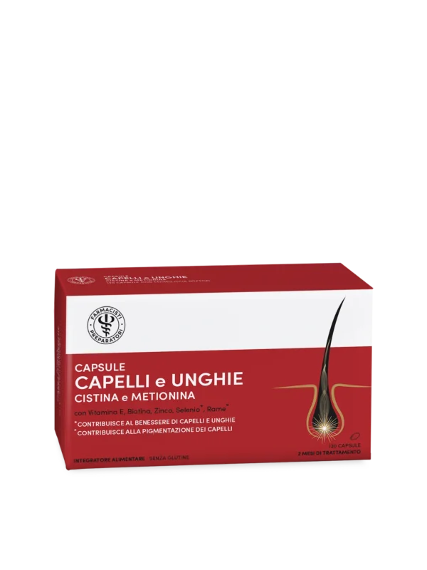 Capsule capelli e unghie CISTINA E METIONINA 60 caps.
