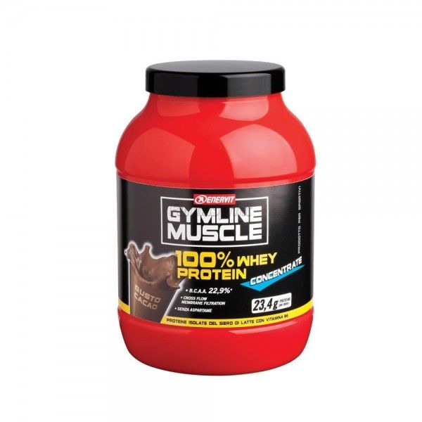 ENERVIT GYMLINE MUSCLE (100% Proteine Gusto Cacao)