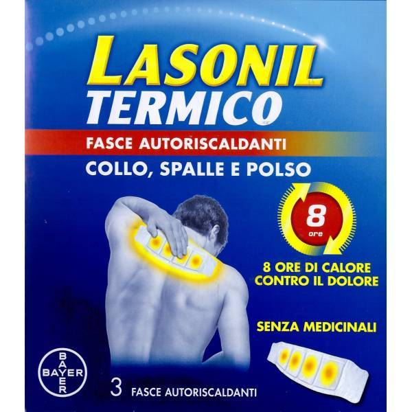 LASONIL TERMICO – DOLORI DI COLLO/SPALLA/POLSO (3 Fasce Autoriscaldanti)