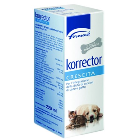 KORRECTOR CRESCITA CANE E GATTO 220 ML