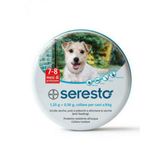 Seresto Cani collare da 1 a 8 Kg.