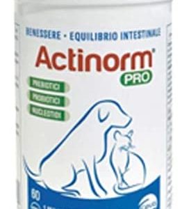 Actinorm Pro - Bioregolatore naturale della funzionalità intestinale per cani e gatti, 60 Compresse