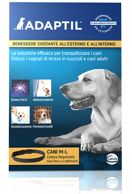 ADAPTIL COLLARE 45 cm (cuccioli e tg:piccola)-70 cm (tg media e grande) –  CEVA – Farmacia ALLEGRETTA