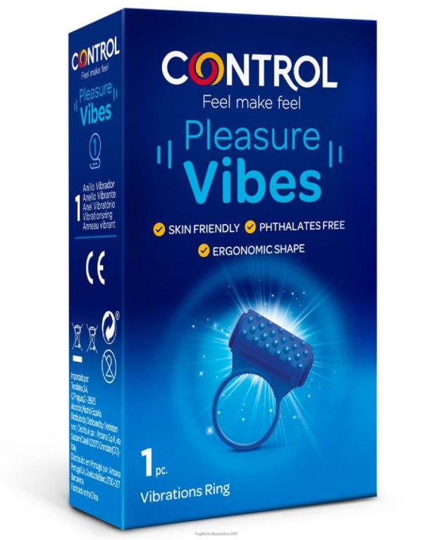 CONTROL VIBES ANELLO VIBRANTE CON PUNTI DI RILIEVO