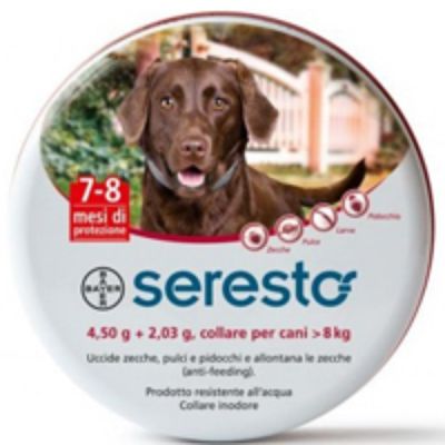 Seresto Cani collare piu' di 8 Kg