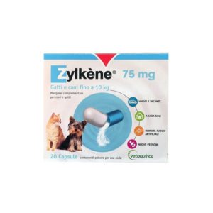 ZYLKENE CANI E GATTI – 75 mg  20 cpr. (VETOQUINOL)