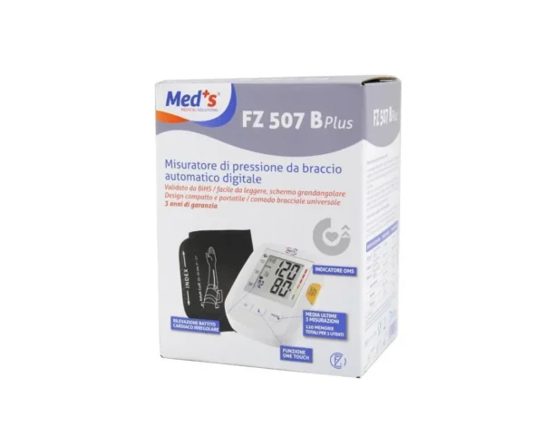 Med's FZ 507 B Plus Misuratore di Pressione da Braccio Automatico Digitale