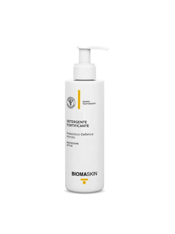 DETERGENTE FORTIFICANTE BIOMASKIN Prebiotico-Defence, Mirtillo